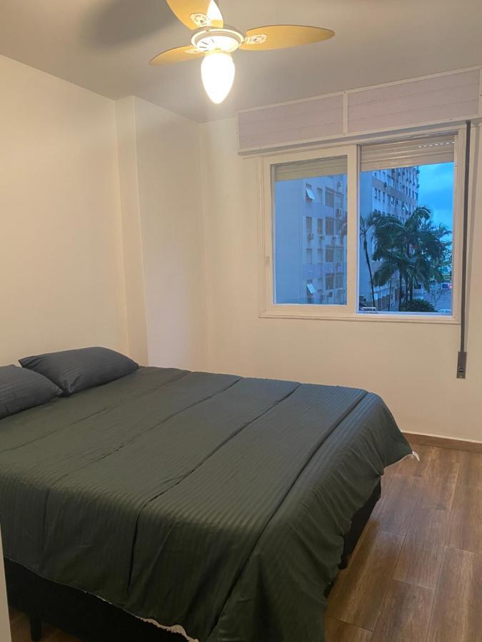 Apartamento Agradavel Em Santos Na Rua Da Praia. Bagian luar foto
