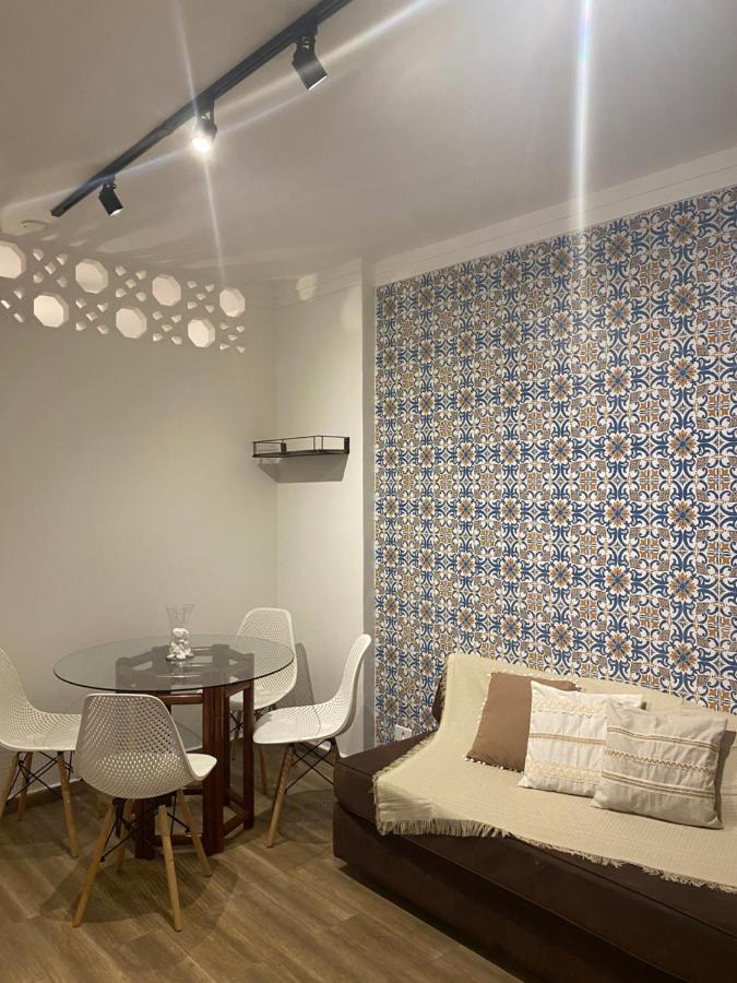 Apartamento Agradavel Em Santos Na Rua Da Praia. Bagian luar foto